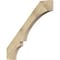 Ekena Millwork 4"W x 44"D x 44"H Balboa Rough Sawn Knee Brace, Douglas Fir BRC04X44X44BOA00RDF - alternate 1